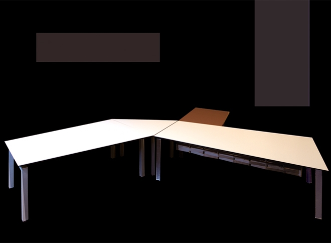 Tra & Pezio - scrivania - design